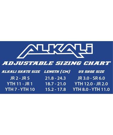 Alkali Hockey Lite Youth Adjustable Inline Roller Hockey Skate - Black - Small (11-1) - Buy Online on SooperMarket.com