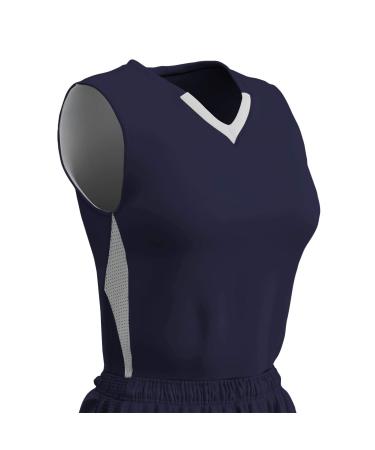 CHAMPRO Women's Basketball S Navy White
