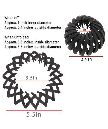 3-Piece Bird Nest Hair Clip Set for Stylish Hair Styling - Ideal Accessories for Thick and Thin Hair - Buy Online on SooperMarket.com