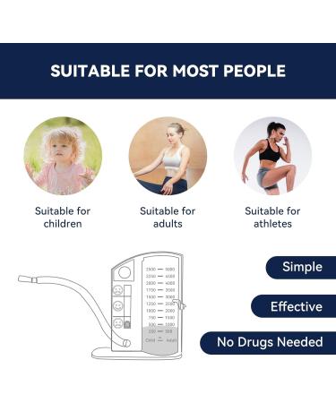DIMES Breathing Trainer & Lung Exerciser Lung Trainer for Improved Lung Capacity 5000ml Volume Measurement Suitable for Kids and Adults Ideal for Lung Cleanse Fitness and Breath Control 100 - Buy Online on SooperMarket.com