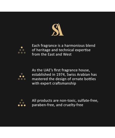 Swiss Arabian Shaghaf Oud - Hair Perfume for Women - Oud Gourmand Fragrance - Hair Mist with Vitamin E - Blend of Saffron Rose and Vanilla - 1.7 oz - Buy Online on SooperMarket.com