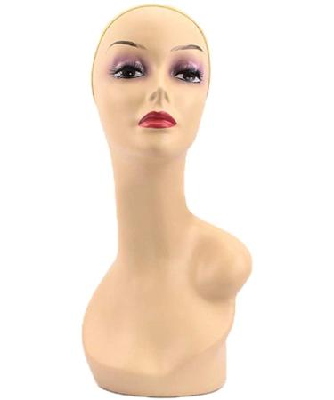Tailor puppet female adjustable ABS make-man-head female hat.