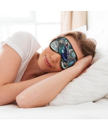Buy Abalone Nacre Soft Sleep Eye Mask - Breathable Travel Eye Patch for Women | Relaxation & Comfort - Buy Online on SooperMarket.com