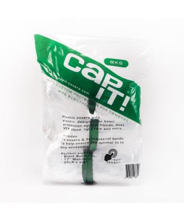3 Pack CAP IT! Covers (AKS) Camera & Electronics Protection Perfect for ARRI, RED, Sony, PANASONIC, PANAVISION, Black Magic, STEADICAM, GIMBLE RIGS, KIT Bags Monitors and More