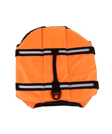 Sosoport Pet Tank Tops Dog Water Vest Saver Vest Pet Supply Dog Float Reflector Vest Pet Life Vest Life Jackets for Puppies Pet Swimming Jacket Oxford Cloth Small Dog Puppy XS Orange