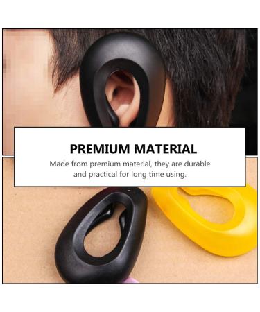 Minkissy Waterproof Silicone Ear Covers - Hair Dye Protector for Salon & Shower (2 Pairs) - Buy Online on SooperMarket.com