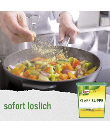 Buy Knorr Clear Soup Bouillon Purely Vegetable 1 kg Pack | International Shipping Available - Buy Online on SooperMarket.com