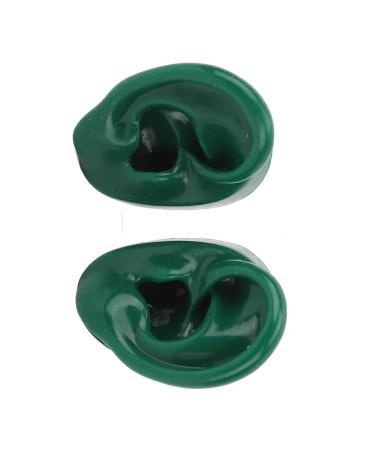 Large Silicone Simulated Ear Model for Hospitals - Pair of Green Acupuncture Point Training Models - Buy Online on SooperMarket.com