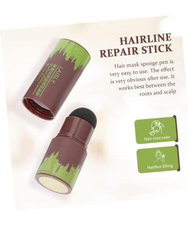 Didiseaon 2pcs Hairline Powder Stick Sponge Pen Hairline Makeup Hairline Trimming Powder Line Powder Instantly Shadow Hairline Cover for Plastic Natural Loose Powder 1 count (Pack of 1) Assorted Color B - Buy Online on SooperMarket.com