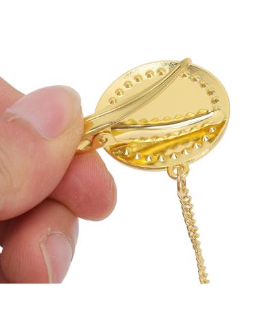 Luxury BPA-Free Baby Pacifier with Rhinestones - Stylish Golden Bling for Newborns (6-18 Months) - Blue - Buy Online on SooperMarket.com