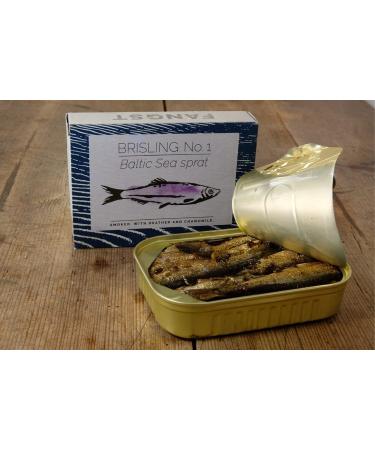 FANGST Brisling No. 1 - Premium Nordic Sardines Smoked with Heather & Chamomile from Denmark | Buy Internationally - Buy Online on SooperMarket.com