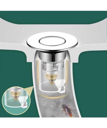 Basin Up Drain Filter Wash Basin Bounce Drain Filter Sink Drain Stopper Up Drain Filter Home Bathroom Use Bathroom Sink Drain - Buy Online on SooperMarket.com