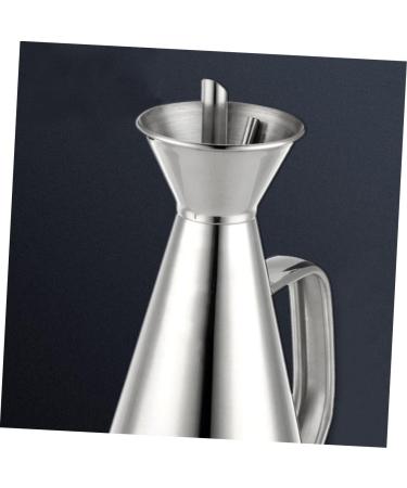 Zerodeko 3pcs Oil Holder Olive Oil Bottle Dispenser Vinegar Bottle Olive Oil Dispenser Cooking Oil Dispenser Kitchen Things Olive Oil Nozzle Oil Decanter Container Stainless Steel mediumx3pcs As Shownx3pcs - Buy Online on SooperMarket.com