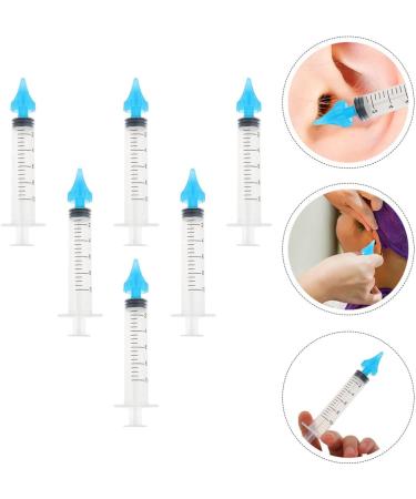 Ear Wax Removal Kit - Practical Home Ear Irrigation System with Flusher, Cleaner Syringe & Tips - Ideal for Adults & Salon Use - White - Buy Online on SooperMarket.com