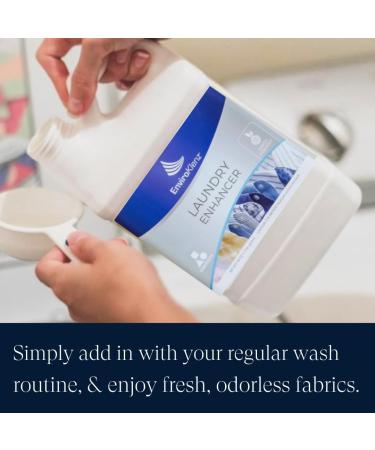 EnviroKlenz Laundry Enhancer | Odor Eliminator Liquid for 30 Loads | Non-Toxic Fragrance-Free Removes Sweat Chemicals & Pet Odors - Buy Online on SooperMarket.com