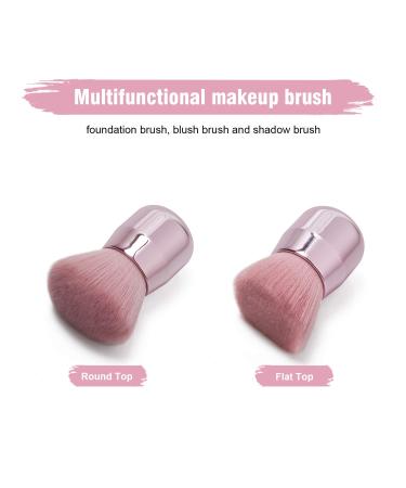 Tenmon Foundation Kabuki Brush - Blush & Concealer Brushes Set for Valentine's Day (Pink) - Buy Online on SooperMarket.com