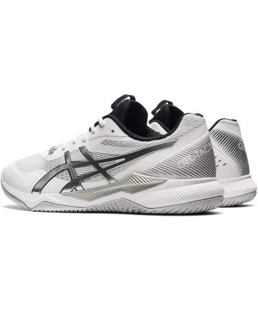 ASICS Men's Gel-Tactic 2 Volleyball Shoes - White/Pure Silver - Size 10 - Buy Online on SooperMarket.com