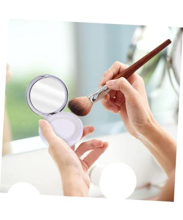 Healeved 2pcs Dispensing Empty Toner Cosmetic Pot Finish Powder Jar Loose Powder Compact Glass - Buy Online on SooperMarket.com
