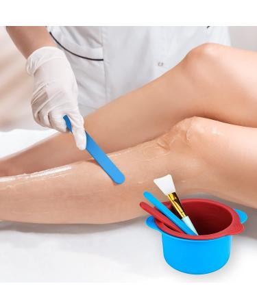 Silicone Wax Warmer Liner 2pcs - Non-Stick Insert for 16oz Electric Waxing Kit with Spatulas & Brushes - Reusable Wax Pot Replacement for Hair Removal - Buy Online on SooperMarket.com