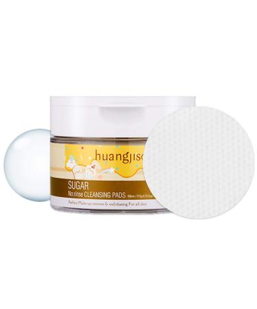 Huangjisoo Sugar No rinse Cleansing Pads - 60 Pads