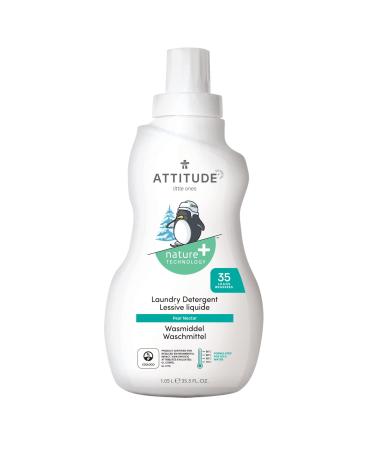 ATTITUDE Baby Laundry Detergent EWG Verified Plant and Mineral-Based Formula HE Compatible Vegan Household Products Pear Nectar 35 Loads 1.05 Litres Pear Nectar 35 Loads