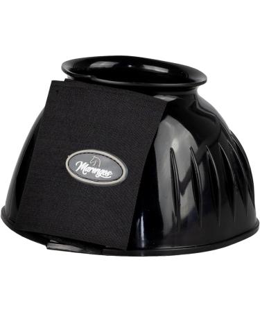 Marengos Bell Boots - Set of 2 | Black Rubber Horse Gear | International Shipping Available - Buy Online on SooperMarket.com