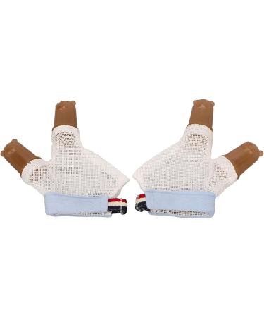 Adjustable Silicone Thumb Guard for Kids - Stop Thumb Sucking and Nail Biting with Breathable Compression Gloves (L) - Buy Online on SooperMarket.com