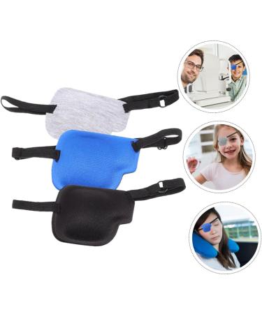 ORFOFE 6 Pcs Single Eye Mask Blindfolds for Adults Small Eye Patch Lazy Eye Masks Soft Eye Polyester - Buy Online on SooperMarket.com