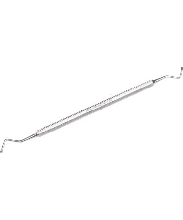 Remos foot care instrument corner lifter stainless steel round lace for cleaning and removing deposits under the nail 1 piece (1 Pack)