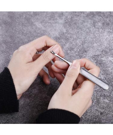 4Pcs Nails Cleaner Cuticle Pusher Set - Remove Hangnails and Dead Skin Easily - Buy Online on SooperMarket.com
