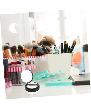 CANIGHT 2pcs Elastic Mesh Loose Powder Box Flour Holder Makeup Powder Case Portable Powder Puff Black Abs - Buy Online on SooperMarket.com
