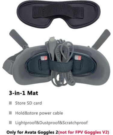 DJI Avata Goggles 2 Lens Cover 3-in-1 Mat - Lens Protective Pad Combo | Goggles 2 Accessories - Buy Online on SooperMarket.com