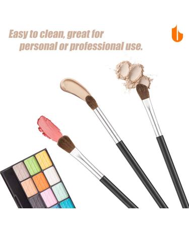Urbanstrive Professional Eyeshadow Brush Set - 3pcs Soft Synthetic Blending Kit for Eyes - Long Lasting, Flawless Makeup Application - Silver - Buy Online on SooperMarket.com