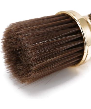Neck Duster Brush Beard Shaving Brush for Barber Shop Multifunctional Broken Hair Sweep Brush Professional Barber Fiber Wooden Handle(2#) - Buy Online on SooperMarket.com