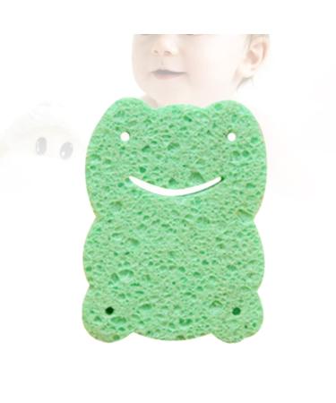 Cabilock 1pc Natural Bath Sponge Esponja para Ba arse Baby Sponge Natural Sea Sponge Bath Natural Bath Shower Sponge Honeycomb Sponge Bath Wipe Bath Flower Take a Bath Child medium Green