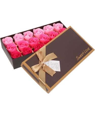 ABOOFAN 3 Boxes Rose Soap Scented Bath Soap Rose Bath Soap Rose Flower Preserved Rose Enchanted Rose Wedding Decorations for Ceremony Faux Roses Simulated Soap Flower Rose Petal Artificial - Buy Online on SooperMarket.com