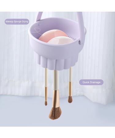Silicone Makeup Brush Cleaner Bowl Quick Drying Makeup Brush Cleaner Multifunctional Design for Makeup Brush Cleaning - Buy Online on SooperMarket.com