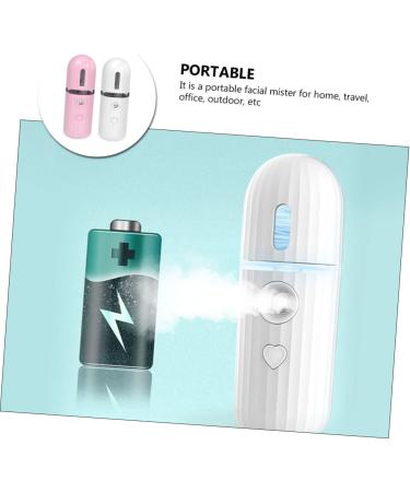 BELLIFFY 2pcs Moisturizing Sprayer Mini Face Sprayer Mist Sprayer Humidifier USB Face Handy Sprayer Abs - Buy Online on SooperMarket.com
