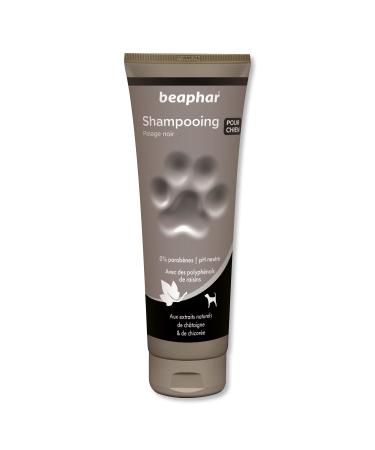 Beaphar Shampoo High Cosmetic Dogs Black or Dark Hair One Size 250 ml 250 ml 250 ml (1 Pack) Black Coat