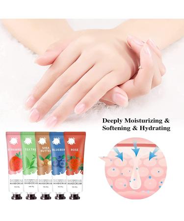10 Pack Natural Hand Cream Gift Set - Moisturizing Lotion for Dry, Cracked Hands - Travel Size - Bulk Gifts for Women - Buy Online on SooperMarket.com