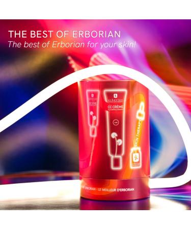 Erborian CC Cream with Centella Asiatica - Lightweight Skin Perfector & Brightening Face Cream - Fair Shade SPF 25 - Korean Skincare - 15ml, 45ml, 3ml, 10ml - Buy Online on SooperMarket.com