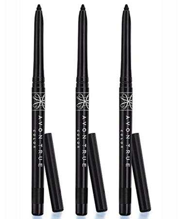 3 x Avon Glimmerstick Eyeliner in Blackest Black
