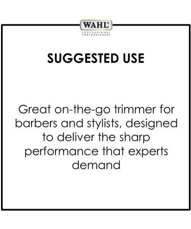 Wahl Professional Classic White Peanut Clipper/Trimmer #56344 Classic White Great for Barbers and Stylists Powerful Rotary Motor - Buy Online on SooperMarket.com