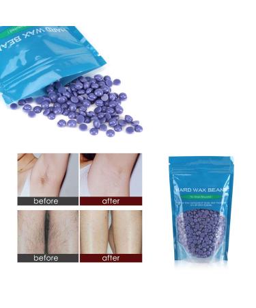 100g Lavender Wax Beads for Hair Removal | Hot Hard Wax Beans for Bikini Legs & Face | Body Depilation Beads - Buy Online on SooperMarket.com