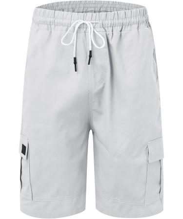 Qwuveds Men's Summer Fashion: Casual Single-Colored Pants Shorts Overalls & Jogging Shorts | Modern Stretch Fit - Buy Online on SooperMarket.com