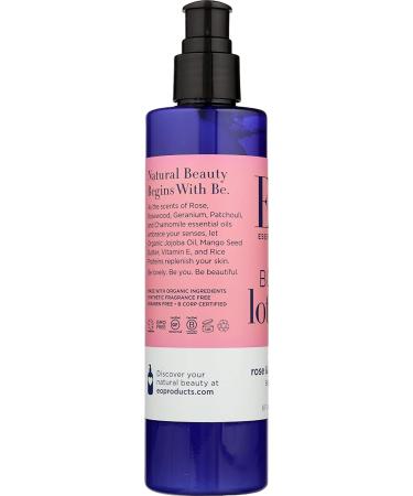 EO Products Body Lotion - Rose & Chamomile 8 fl oz | Nourishing Skin Moisturizer - Buy Online on SooperMarket.com
