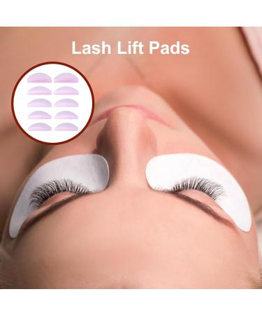 Bexdug Lash Lifting Eye Pads 5 Pairs Reusable Silicone Eyelash Pad Reusable Silicone Lash Lift Supplies Under Eye Lash Lift Pad for Beautiful Eyebrows - Buy Online on SooperMarket.com