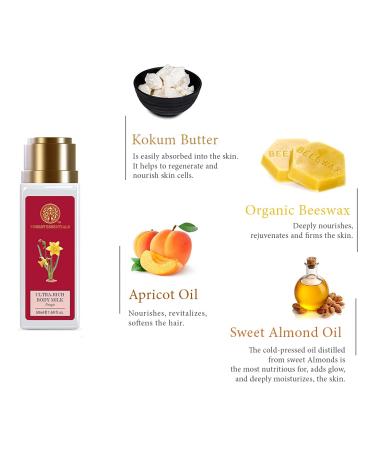 Buy Forest Essentials Travel Size Ultra-Rich Body Milk Nargis 50ml - Luxurious Body Lotion for Nourished Skin - International Shipping Available - Buy Online on SooperMarket.com