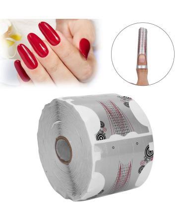 500 Pcs Self-Adhesive Nail Extension Stickers - Guide for UV Gel & Acrylic Nail Art Tips - Buy Online on SooperMarket.com