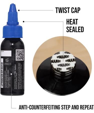 DYNAMIC Triple White Ink Bottle 1oz - Professional Grade - Buy Online on SooperMarket.com